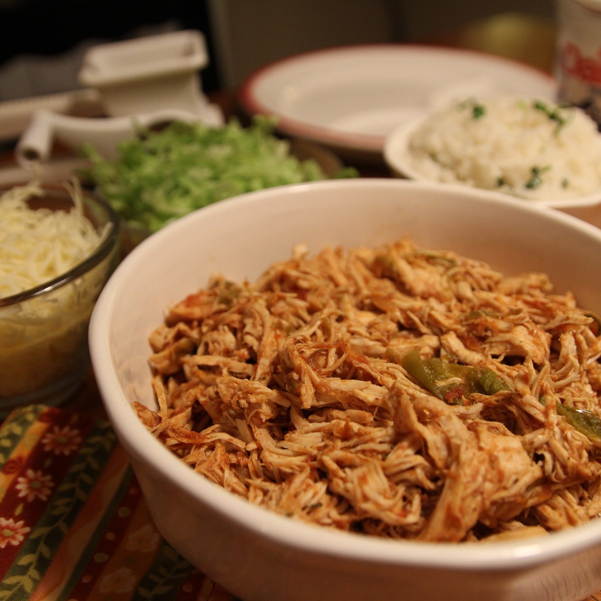 Easy Crock Pot Chicken&nbsp;Tacos