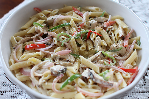 Creamy Chicken Pepper Penne