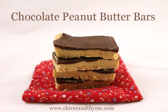 Chocolate Peanut Butter Bars