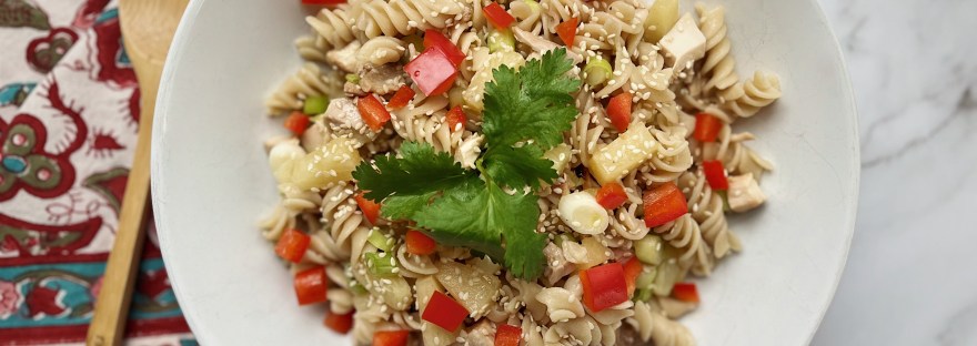 Sesame Chicken Pasta Salad